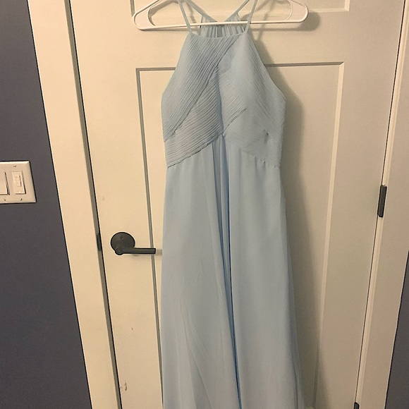 NWT: Kennedy Blue “Milly” Prom/ Bridesmaid Dress. Color Sky Blue. - Picture 3 of 6